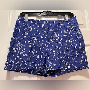 Banana Republic Blue Floral Shorts